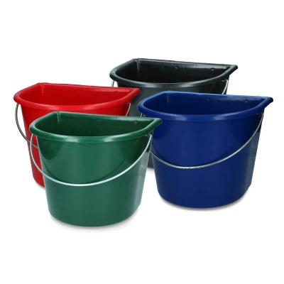 Afbeelding van Vplast Emmer met vlakke kant 15 l One Size Groen
