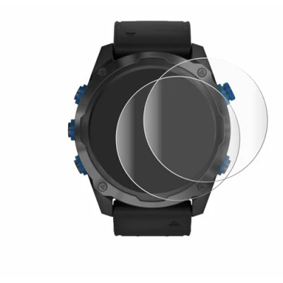 Afbeelding van BROTECT Full Cover Screen Protector voor Garmin Descent Mk2i (2 Stuks) Schermbeschermer, 3D Curved