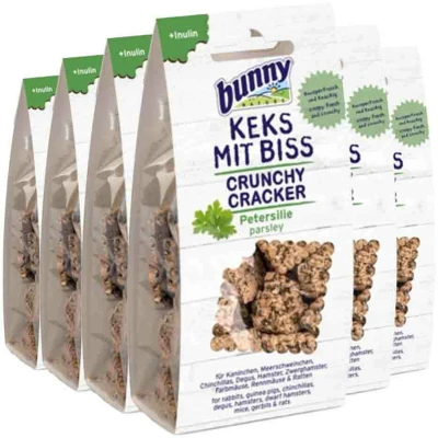 Afbeelding van 6x Bunny Nature Crunchy Cracker Peterselie 50 gr