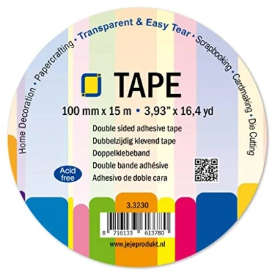 Afbeelding van JEJE Produkt 100mm Double Sided Adhesive Tape