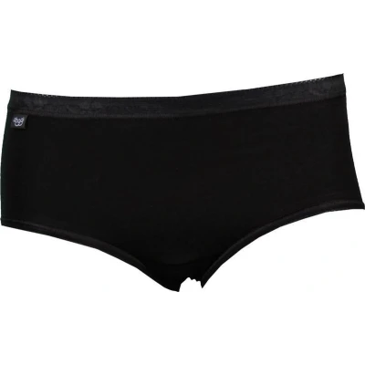 Afbeelding van Sloggi Basic Maxi Dames Slip (3 pack) Zwart Maat 44