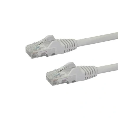 Afbeelding van UTP Category 6 Rigid Network Cable Startech N6PATC50CMWH 0,5 m