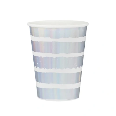 Afbeelding van Iridescent Strepen 10 stuks