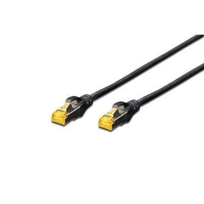 Afbeelding van Digitus DK 1644 A 010/BL netwerkkabel 1 m Cat6a S/FTP (S STP) Zwart