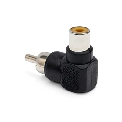 Afbeelding van Hosa Tech GRA 259 RCA naar haakse adapters (Pack van 2)