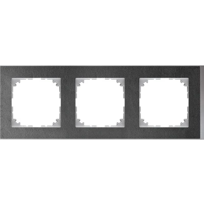 Afbeelding van Afdekraam M Pure Decor 3V Steen Leisteen Systeem Schneider Electric MEG4030 3669