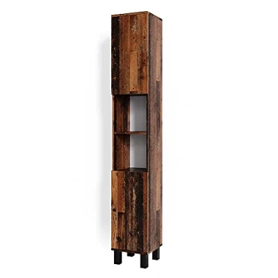 Afbeelding van Vicco Badkamerkast Fynn, Eiken rustiek, 30 x 190 cm