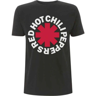 Afbeelding van Red Hot Chili Peppers Classic Asterisk Heren T shirt M Zwart