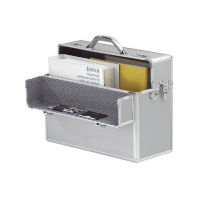 Afbeelding van Juscha Ju 45100 Pilotenkoffer Alumaxx Alpha Zilver Aluminium.