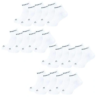 Afbeelding van O&#039;NEILL Socken 3ER PACK Quarter Sokken, Maat: 36 38, Weiß