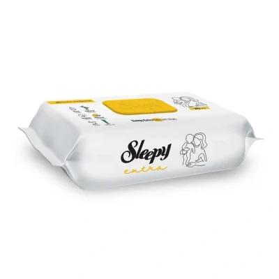 Afbeelding van Sleepy Extra Nat Babydoekje 70 stuks