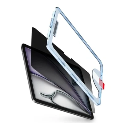 Afbeelding van BERSEM Privacy Screen Protector Compatibel met iPad Air 11 Inch 2024 (M4), Anti Spy Gehard Glas Film, EZ Kit
