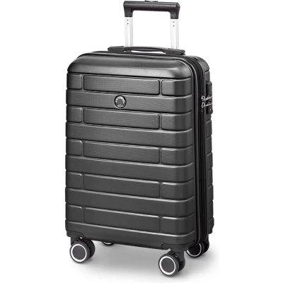 Afbeelding van Arogado by Jump Handbagage 55 cm 4 Wielen TSA Cijferslot Expandable Zwart