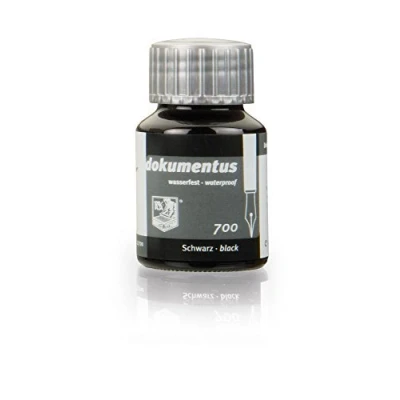 Afbeelding van Rohrer &amp; Klingner dokumentus, document ink, black, 50 ml
