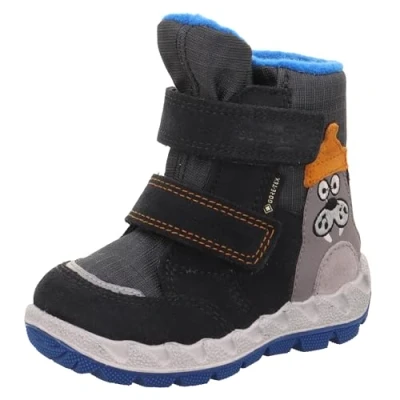 Afbeelding van Superfit Icebird Sneeuwlaarzen voor jongens, Grijs Blauw 2000, 26 EU Schmal