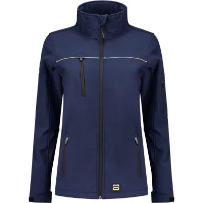 Afbeelding van Tricorp 402009 Softshell Luxe Dames Inkt 4XL