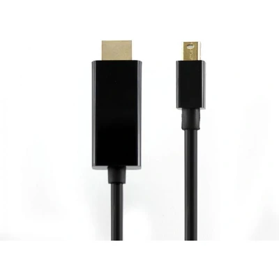 Afbeelding van SBOX HDMI Mini DP 2 video kabel adapter m Type A (Standaard) DisplayPort Zwart