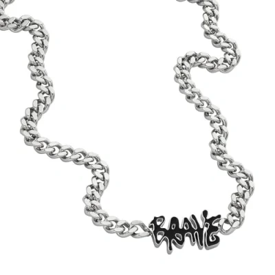 Afbeelding van Diesel Ketting silvercoloured, Heren, Maat: One Size, Silver coloured