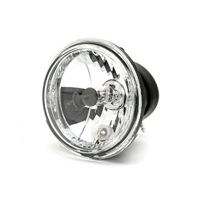 Afbeelding van Dock66 Motorcycle Parts 4 inch koplampinzet H4 voor motorfiets helder glas incl. lamp