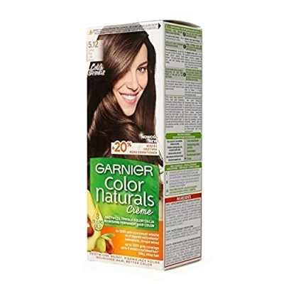 Afbeelding van Garnier Color Naturals Creme krem koloryzujący do włosów 5.12 Zimny Brąz