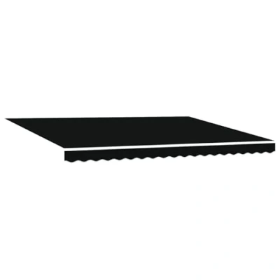 Afbeelding van Luifel Vervangstof voor 4.5x3 m Frame Zwart