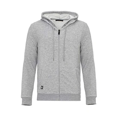 Afbeelding van Redbridge Heren sweatjack met capuchon Zip Hoodie ritssluiting Premium Basic, grijs, M