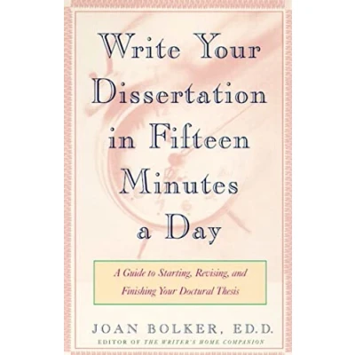 Afbeelding van Writing Your Dissertation in Fifteen Min
