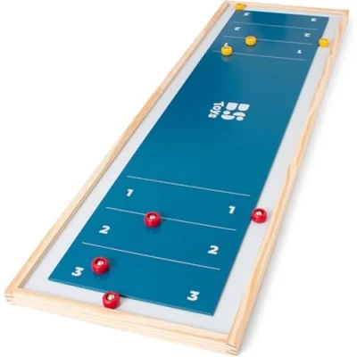 Afbeelding van BS Toys Schuifbordspel Curling op tafel FSC Hout Geschikt vanaf 6 jaar