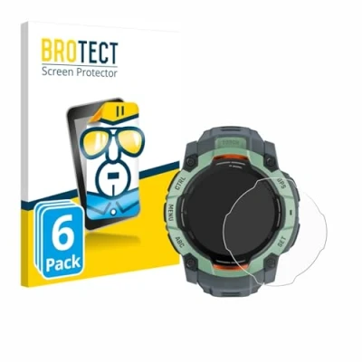 Afbeelding van BROTECT Schutzfolie Displayschutz Displayschutzfolie Folie Klar Transparent, Smartwatch beschermfolie, Transparant