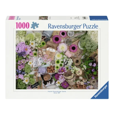 Afbeelding van Ravensburger Liefde bloemen puzzel 1000