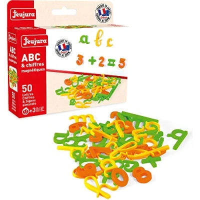 Afbeelding van Set van 50 cursieve letters, cijfers en tekens.