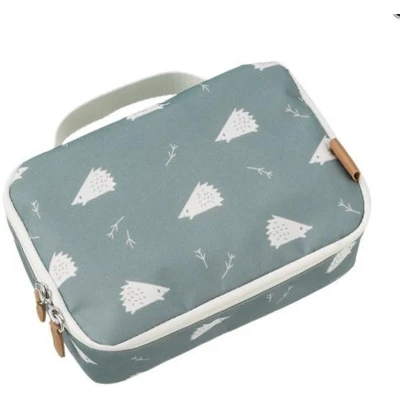 Afbeelding van Fresk Koeltas 2.5 L Koelrugzak Met 2 Ritssluitingen Thermische Lunch Bestekvak Waterafstotende Lunchtas Hedgehog