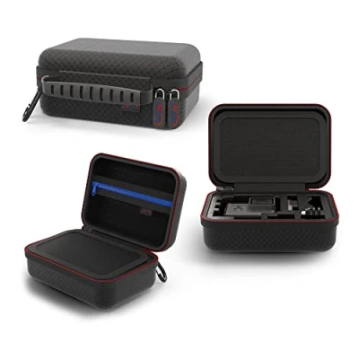 Afbeelding van Digicharge® Beschermhoes Koffer voor Gopro Hero 8 7 Hero8 Hero7 Akaso Crosstour Campark Fitfort Garmin VIRB Apeman Xiaomi Yi Camkong Motorola Victure Actie Camera X Klein 17x13x7cm Accessoire Hoes Tas