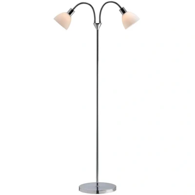Afbeelding van Nordlux, vloerlamp, Ray, dubbele chroom (E14)