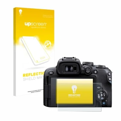 Afbeelding van upscreen Screenprotector voor Canon EOS R10 Folie Beschermfolie anti glare matte