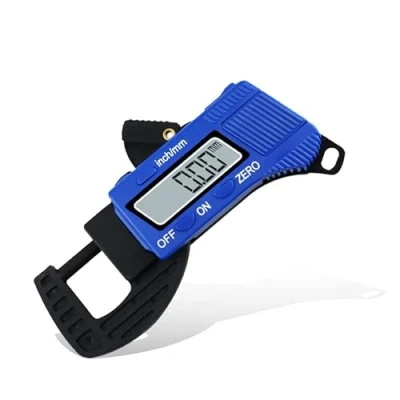 Afbeelding van Akozon 0 12 mm diktemeter schuifmaat breedte meetgereedschap digitale display koolstofvezel composieten