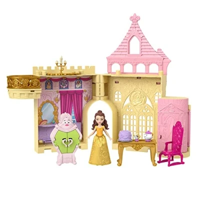 Afbeelding van Disney Princess kleine pop Belle stacking castle