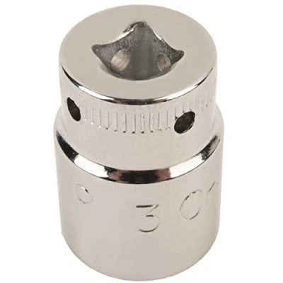 Afbeelding van Bahco Schroevendraaierdopsleutel 1/4&quot; met 4 punts veiligheidsoplossing vierkantaansluiting 5.5 mm TAH08