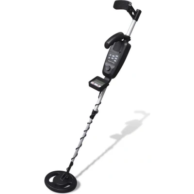 Afbeelding van vidaXL Metaaldetector met LCD scherm zoekschijf 20cm zoekdiepte 300cm