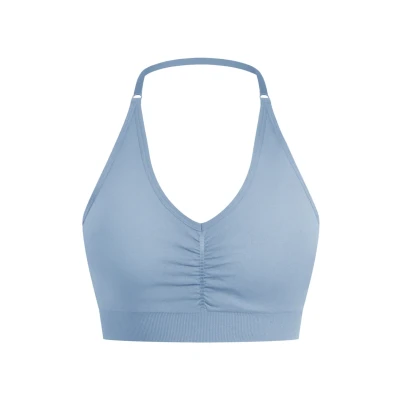 Afbeelding van Smilodox Silvia Sportbh met light support, Dames, Maat: Small, Blau
