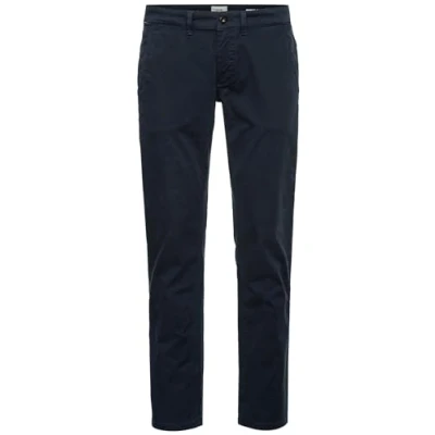 Afbeelding van camel active Madison katoenen chino voor heren, blauw, 34W x 36L