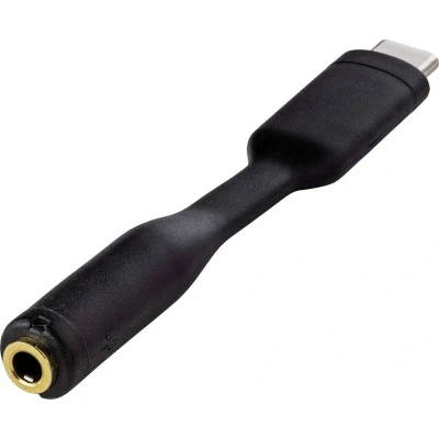 Afbeelding van Renkforce Audio Adapterkabel [1x USB C stekker 1x Vergulde 3,5mm contactbus] Flexibel