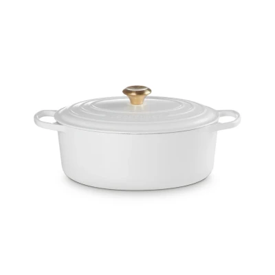 Afbeelding van Braadpan Le Creuset Signature Ovaal White 31 cm