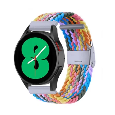 Afbeelding van Garmin Approach S12 / S40 S42 Braided nylon bandje Multicolor Spring