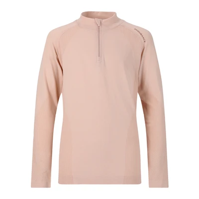 Afbeelding van Endurance Midlayer Longsleeve voor kinderen, Maat: 152/164, Oudroze