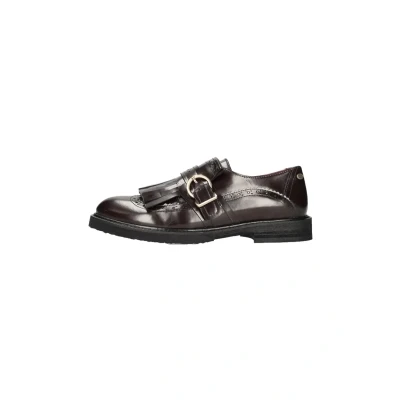 Afbeelding van Fred De La Bretoniere Paris Groove Loafers Dames Instappers Bruin Maat 38