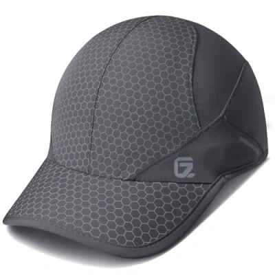 Afbeelding van GADIEMENSS Soft Brim Lightweight Running Hat Waterproof ademende Quick Dry Sport Cap voor mannen en vrouwen