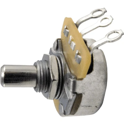 Afbeelding van Ernie Ball 6382 Solid Shaft potmeter 250K voor elektrische (bas)gitaar