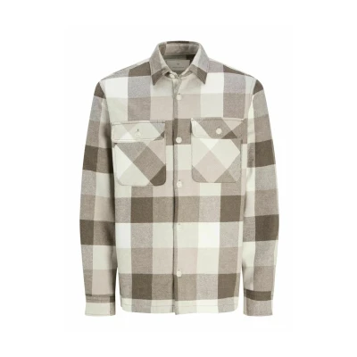 Afbeelding van Jack &amp; Jones Sobrecamisa Lichte jas, Heren, Maat: Small, Walnut