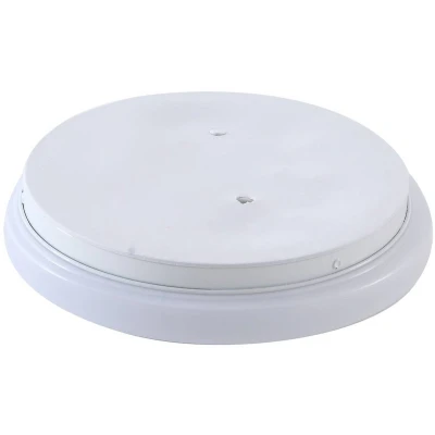 Afbeelding van Lindby LED plafondlamp 1licht PMMA, metaal H: 5.5 cm wit Inclusief lichtbron